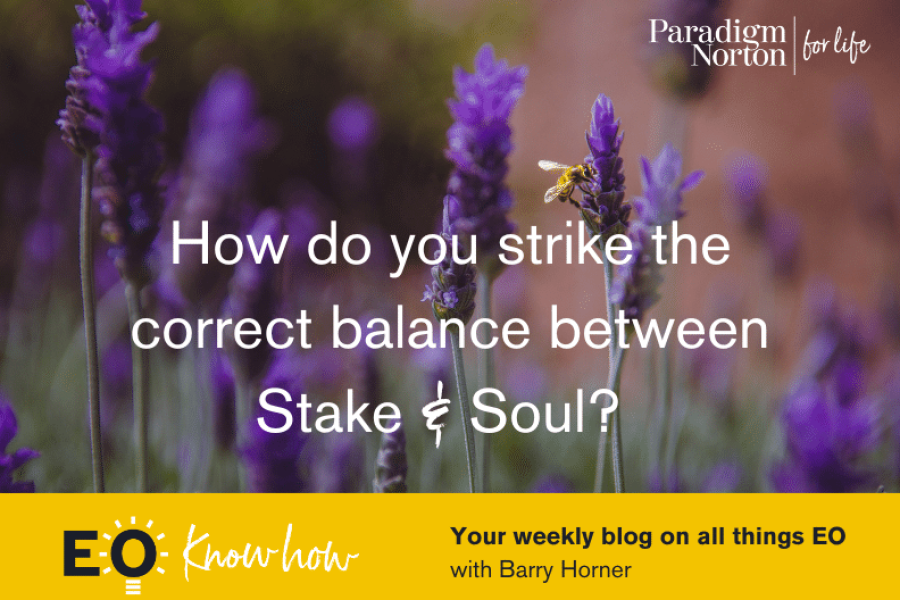 How do you strike the correct balance between Stake & Soul